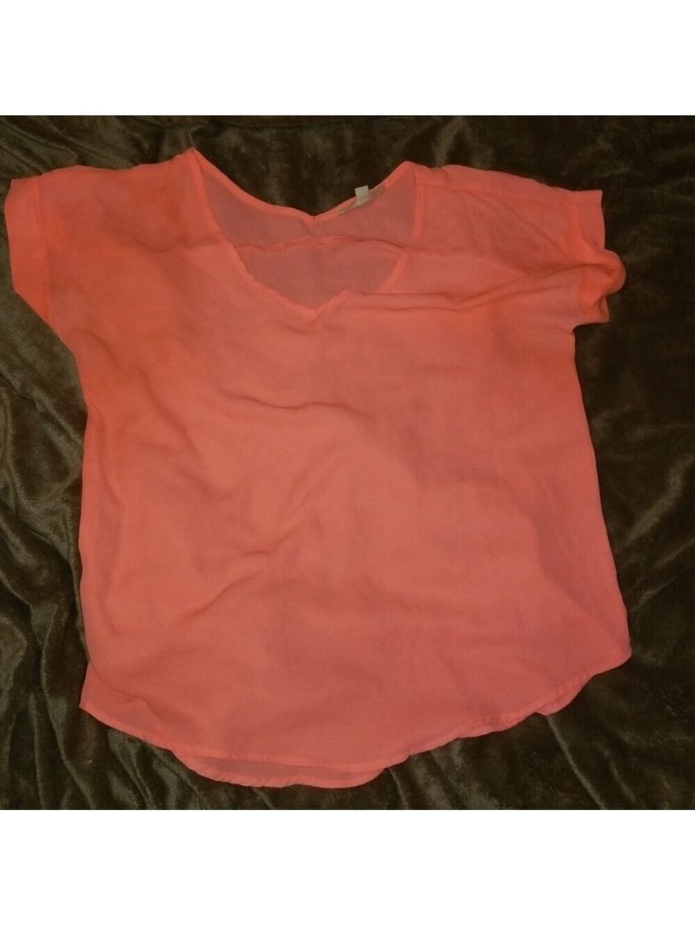 Neon Pink Top